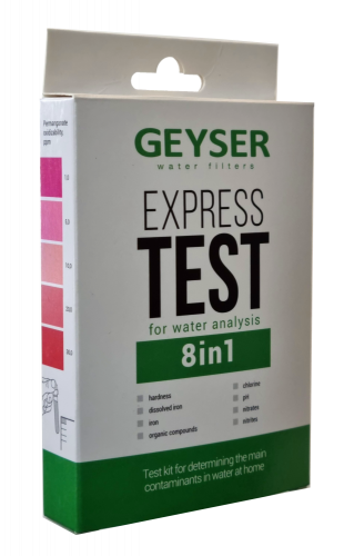 Экспресс-тест Гейзер 8 показателей